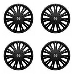 Puklice pre Nissan 16 SPARK BLACK
