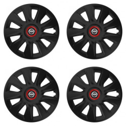 Puklice pre Nissan 17 STRATOS RR black