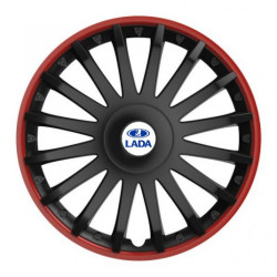 Puklice pre Lada 16 CRYSTAL RO black