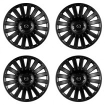 Puklice pre Mazda 14 Smart black