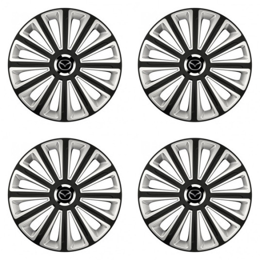 Puklice pre Mazda 14 TREND RC double colour