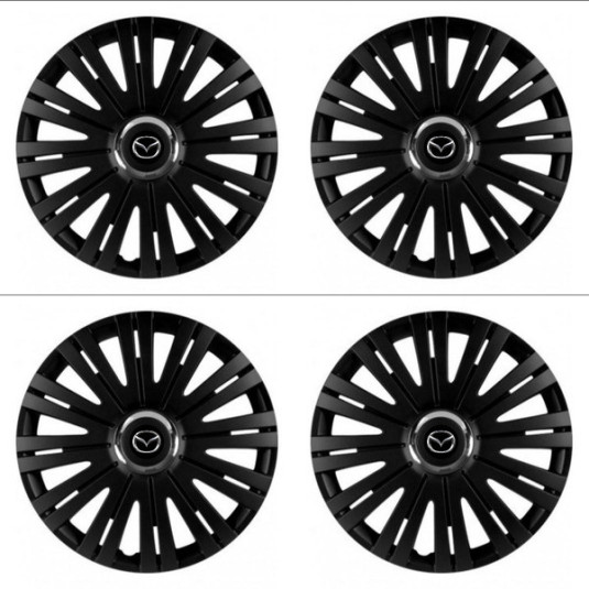 Puklice pre Mazda 14 ACTIVE RC BLACK