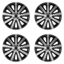 Puklice pre Mazda 15 Aviator carbon silver&black