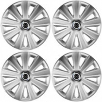 Puklice pre Mazda 15 Aviator carbon silver