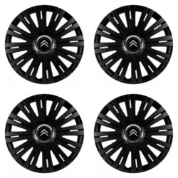 Puklice pre Citroen 14 ACTIVE RC BLACK