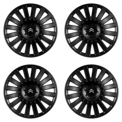 Puklice pre Citroen 15 Smart black