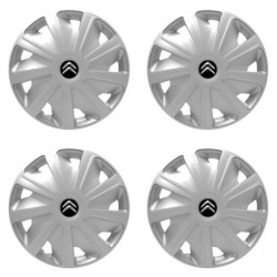 Puklice pre Citroen pre dodávky 15 Craft silver