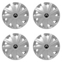 Puklice pre Citroen pre dodávky 16 Craft silver