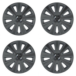 Puklice pre Mercedes 15 Aviator carbon grafite