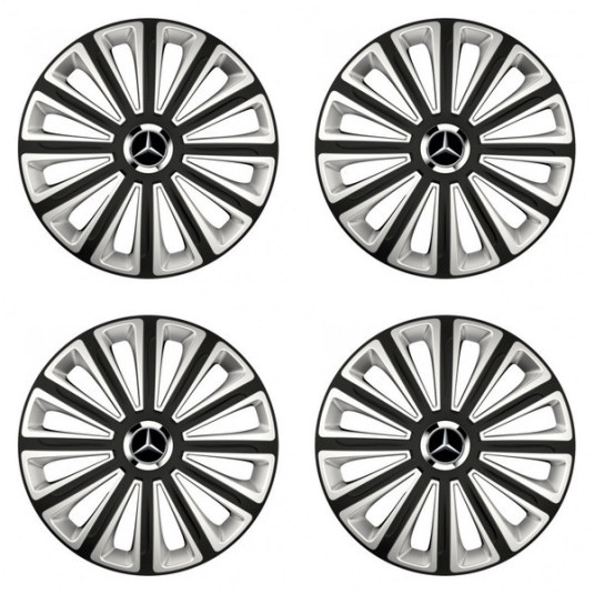 Puklice pre Mercedes 15 TREND RC double colour