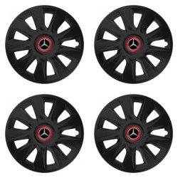 Puklice pre Mercedes 15 STRATOS RR black