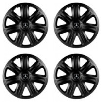 Puklice pre Mercedes 15 COMFORT BLACK