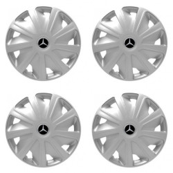 Puklice pre Mercedes pre dodávky 15 Craft silver