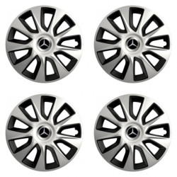 Puklice pre Mercedes 16 STRATOS double colour