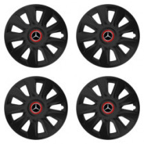 Puklice pre Mercedes 17 STRATOS RR black