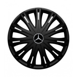 Puklice pre Mercedes 17 SPARK BLACK