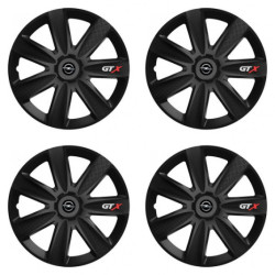 Puklice pre Opel 14 GTX CARBON black