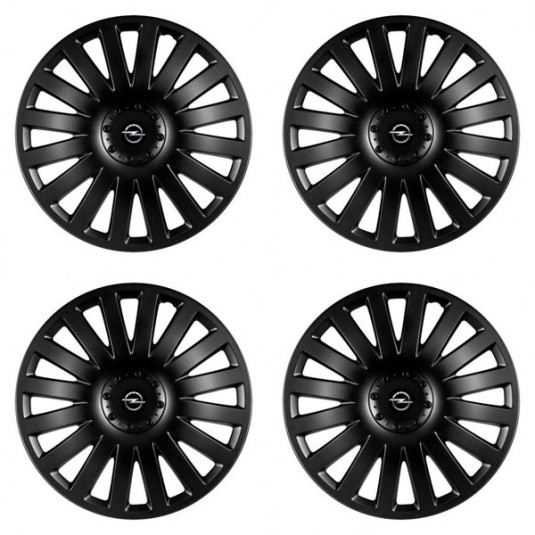 Puklice pre Opel 15 Smart black