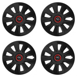 Puklice pre Opel 15 STRATOS RR black