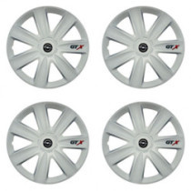 Puklice pre Opel 16 GTX carbon white