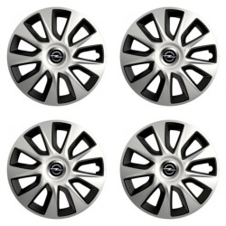 Puklice pre Opel 16 STRATOS double colour