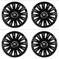 Puklice pre Seat 14 ACTIVE RC BLACK