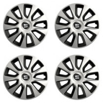 Puklice pre Seat 15 STRATOS double colour - výpredaj