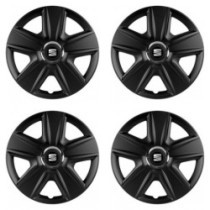 Puklice pre Seat 15 ESPRIT RC BLACK