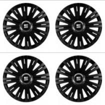 Puklice pre Seat 15 ACTIVE RC BLACK