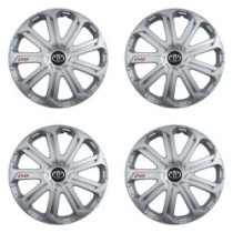 Puklice pre Toyota 15 Evo silver