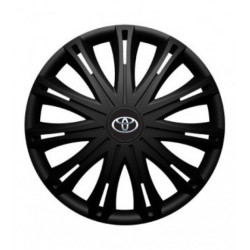 Puklice pre Toyota 15 SPARK BLACK