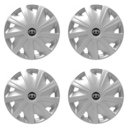 Puklice pre Toyota pre dodávky 15 Craft silver