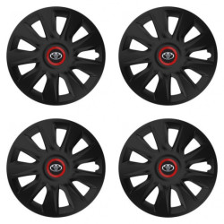 Puklice pre Toyota 16 STRATOS RR black