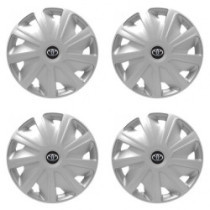 Puklice pre Toyota pre dodávky 16 Craft silver