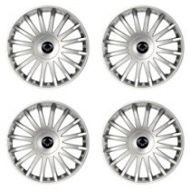 Puklice pre Sangyong 15 CRYSTAL silver