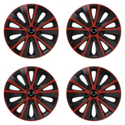Puklice pre Sangyong 15 RAPIDE red and black