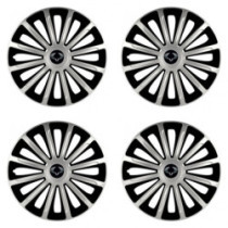 Puklice pre Sangyong 16 TREND silver and black