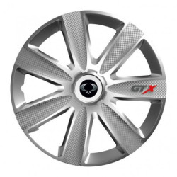 Puklice pre Sangyong 16 GTX CARBON silver