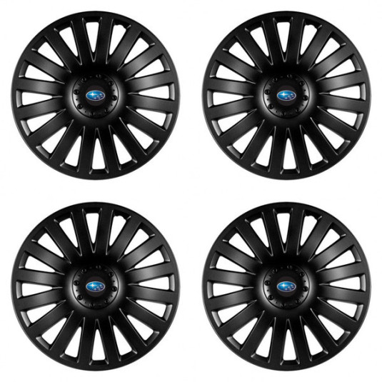 Puklice pre Subaru 14 Smart black