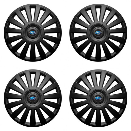 Puklice pre Subaru 15 Luxury black