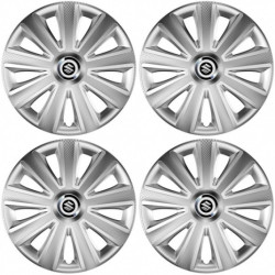 Puklice pre Suzuki 14 Aviator carbon RC silver