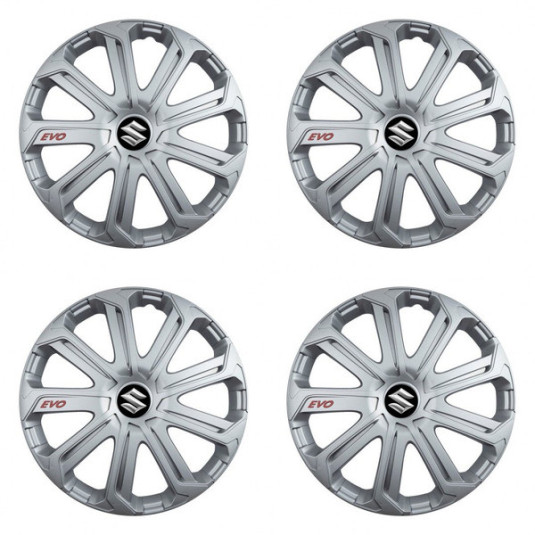 Puklice pre Suzuki 15 Evo silver