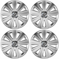 Puklice pre Suzuki 15 Aviator carbon silver