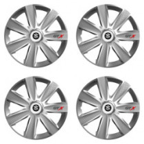 Puklice pre Suzuki 15 GTX CARBON silver