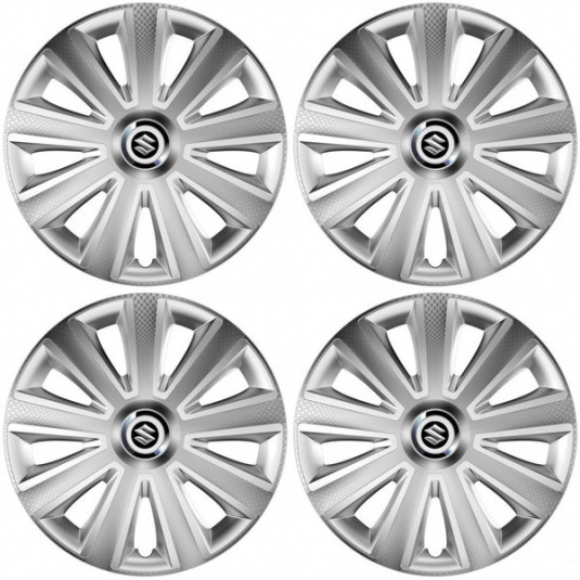 Puklice pre Suzuki 16 Aviator carbon RC 16 silver