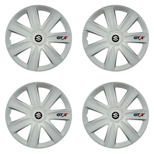 Puklice pre Suzuki 17 GTX carbon white