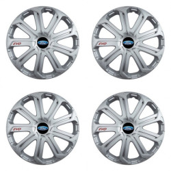 Puklice pre Ford 15 Evo silver