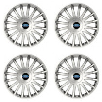 Puklice pre Ford 16 CRYSTAL silver