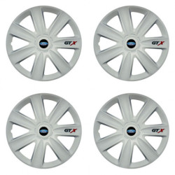 Puklice pre Ford 17 GTX carbon white
