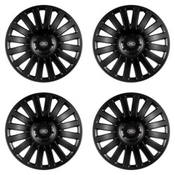 Puklice pre Land Rover 15 Smart black